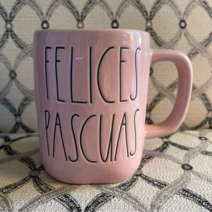 Rae Dunn Pink Easter Mug